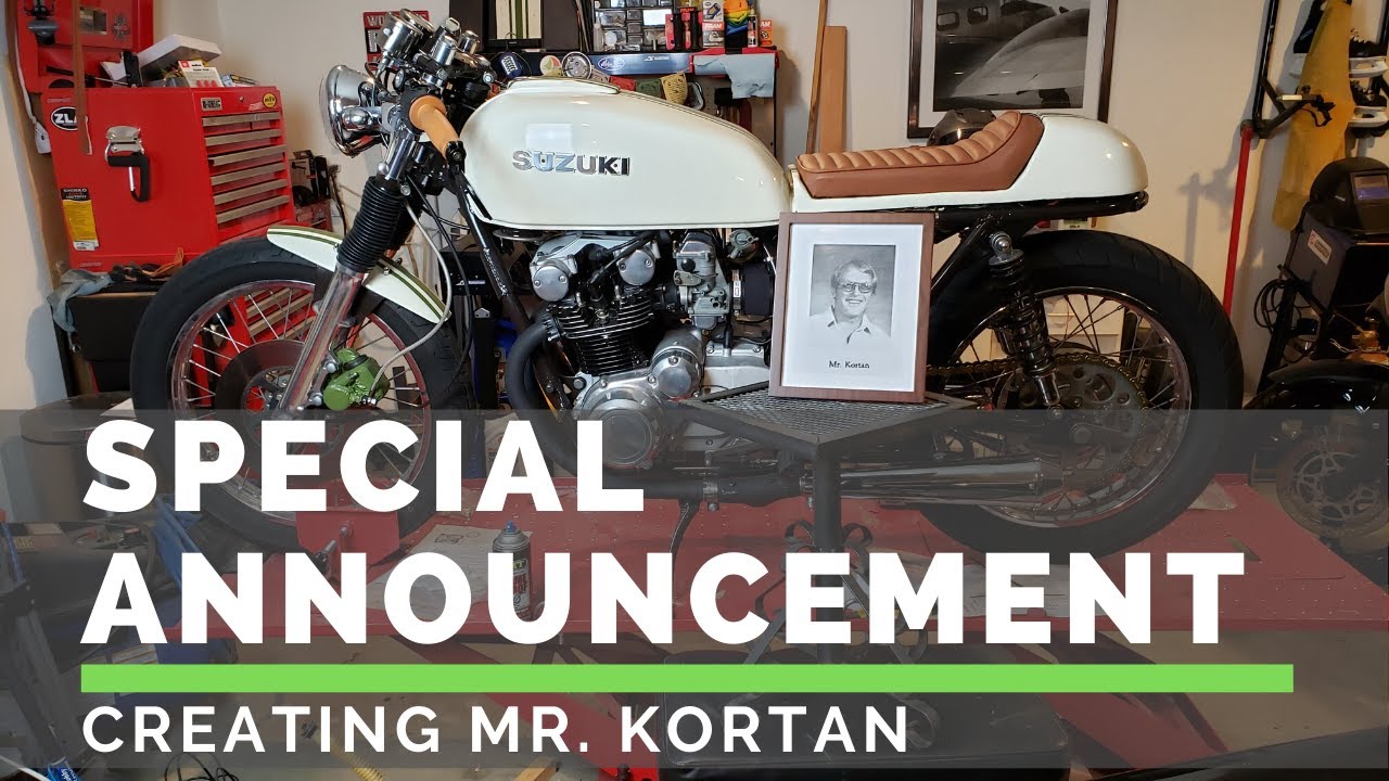Creating Mr. Kortan - Special Announcement