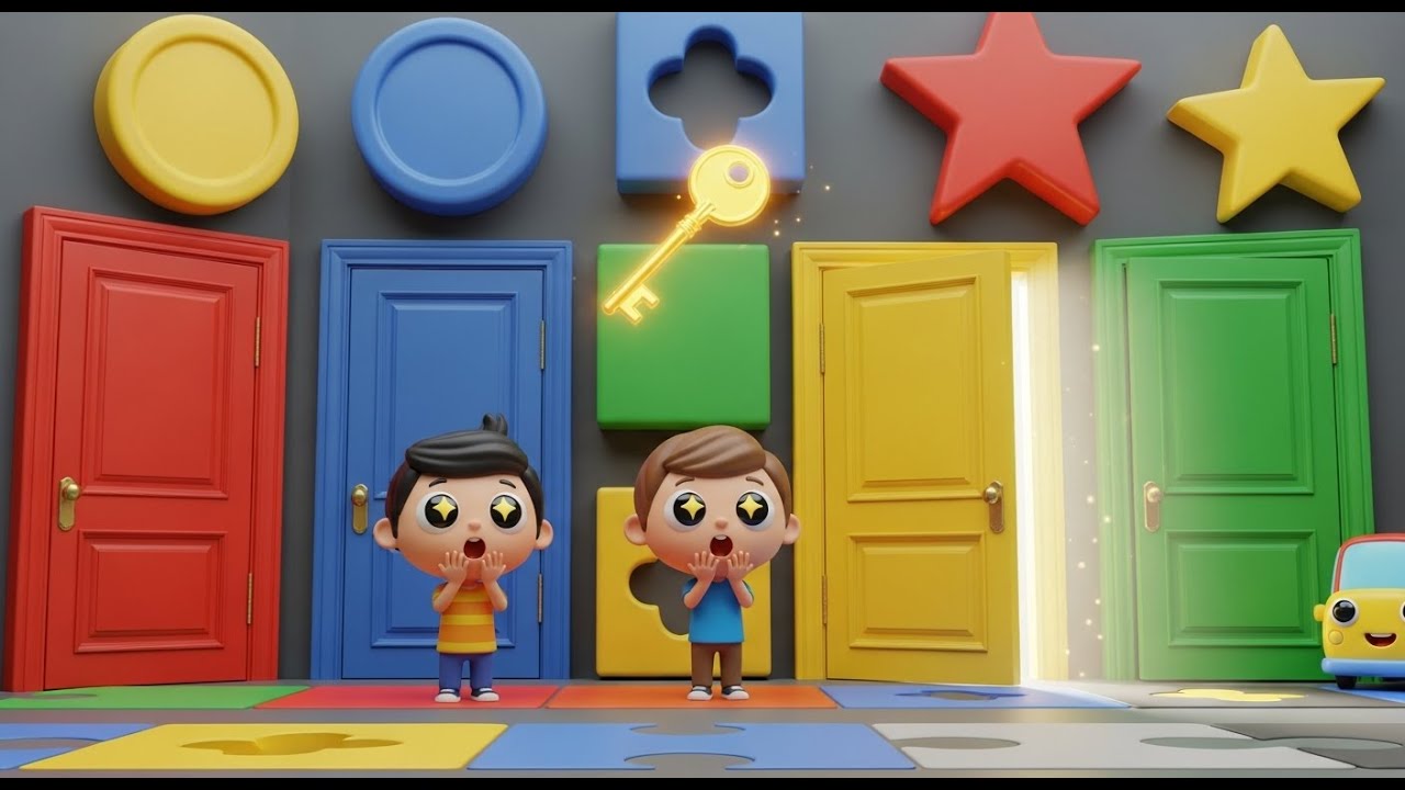 Colorful Escape Room Adventure 🎨🧩 | Fun Puzzle Game for Kids | Cartoon Learning