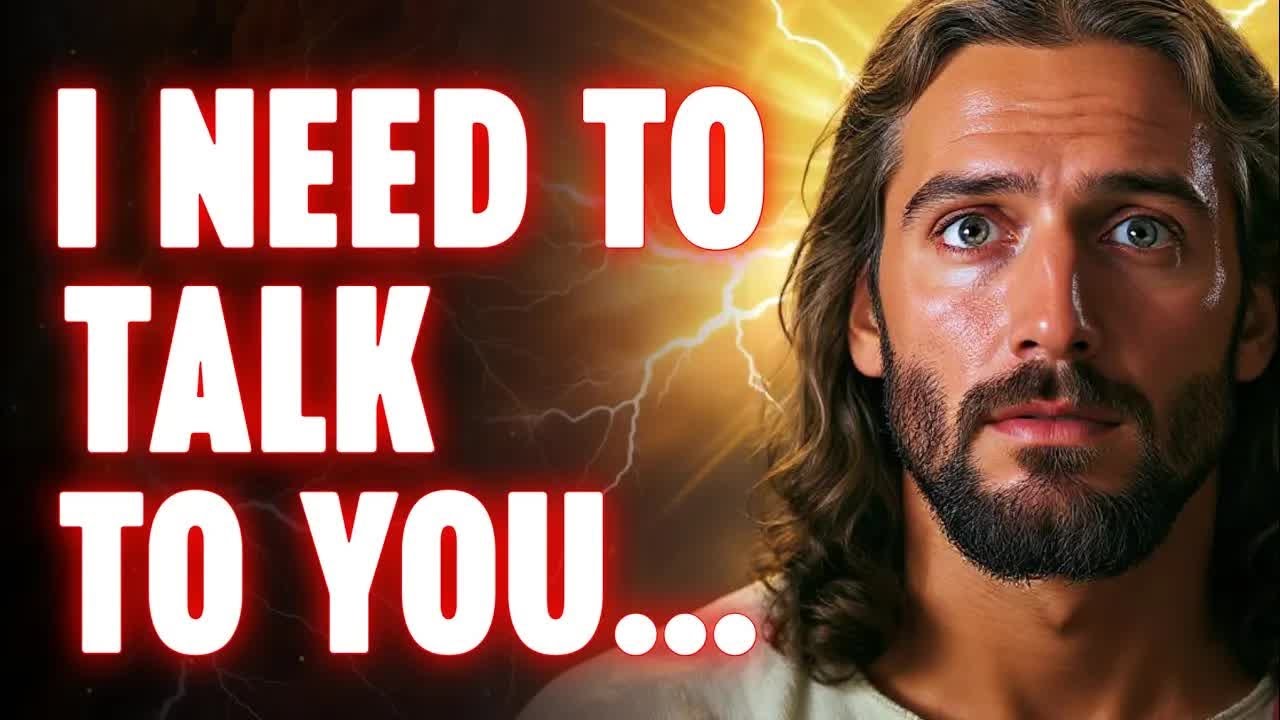 🛑 GOD SAYS; WAIT! BEFORE YOU GO, I NEED TO TALK TO YOU! ｜ GOD MESSAGE FOR YOU TODAY