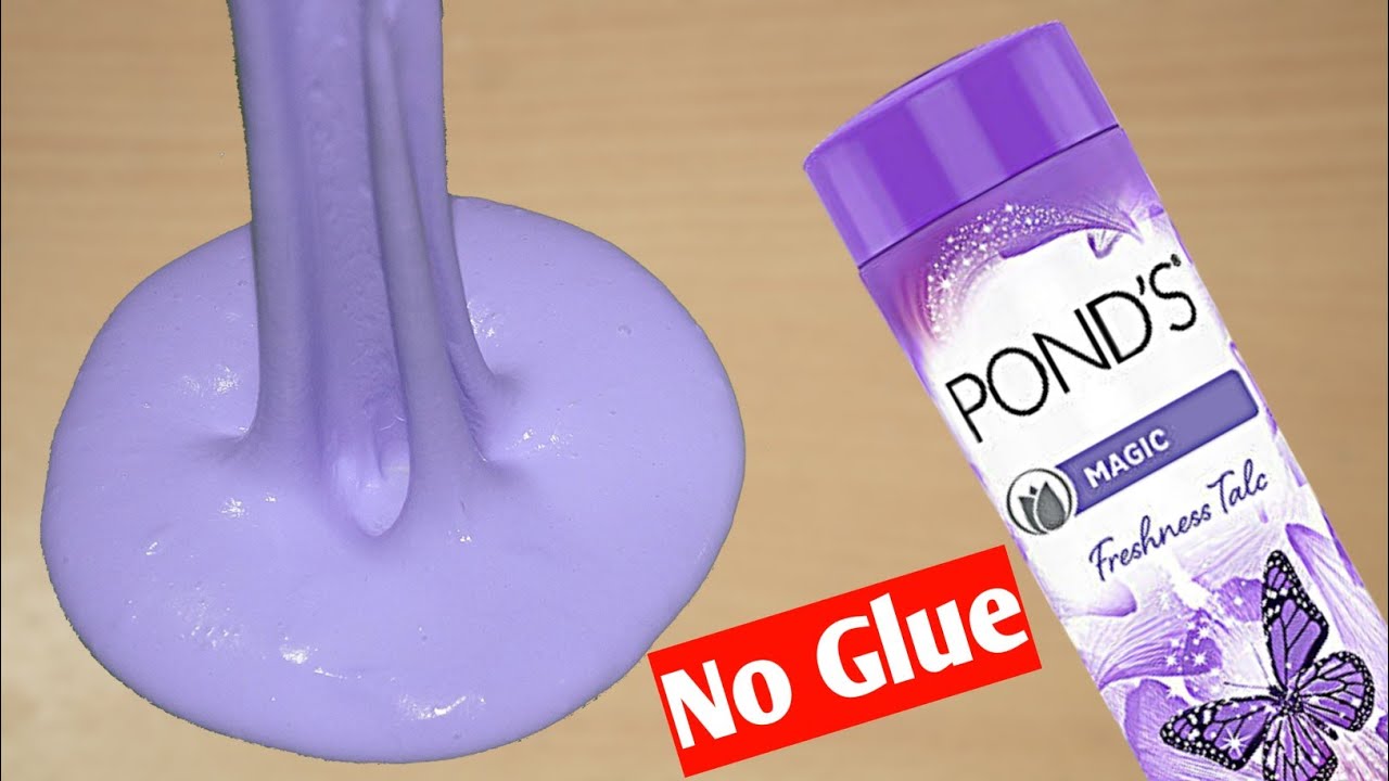 How To Make Slime Without Glue Or Borax l How To Make Slime With Ponds Powder l How To Make Slime