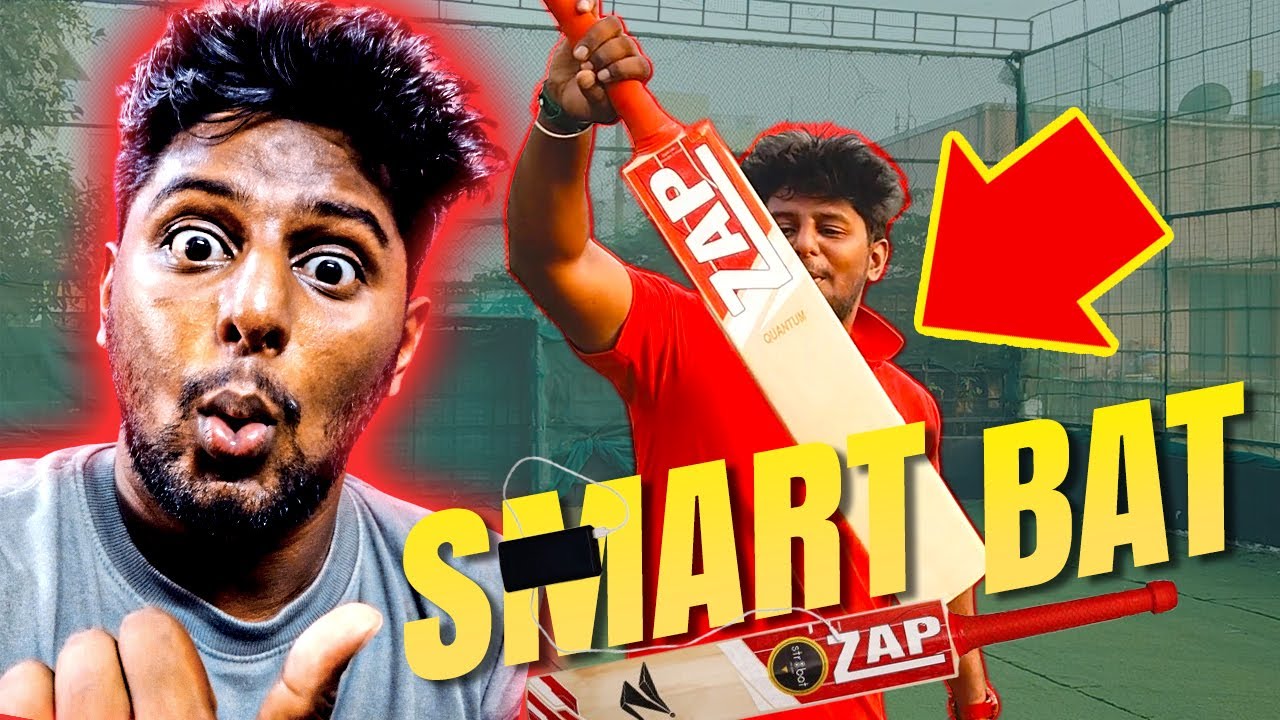 🤯SMART CRICKET BAT🏏 | Your New Personal Coach | ZAP Cricket | Str8bat | Nothing But Cricket