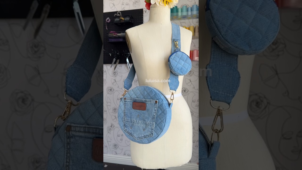From cowboy jeans, to a forever BAG ♻️✂️ Ni te imaginas el resultado final ✨🙏