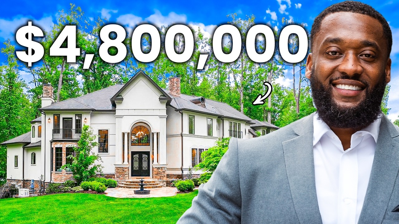 INSANE $4.8M HOME TOUR! French-Mediterranean Luxury McLean Mansion in DC's Wealthiest Suburb