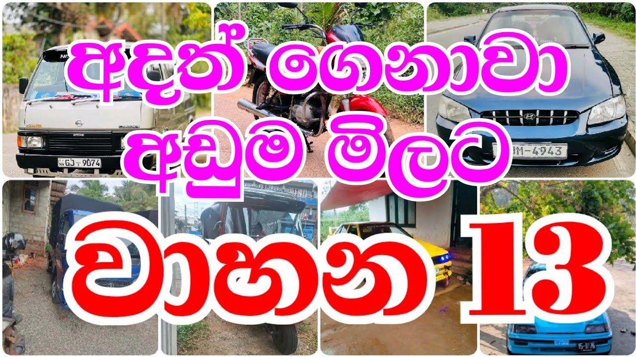 අඩු මිලට සුපිරි තත්ත්වයේ වාහන විකිණීමට 🚗 | Car / Van / Bike Best Deals Sri Lanka
