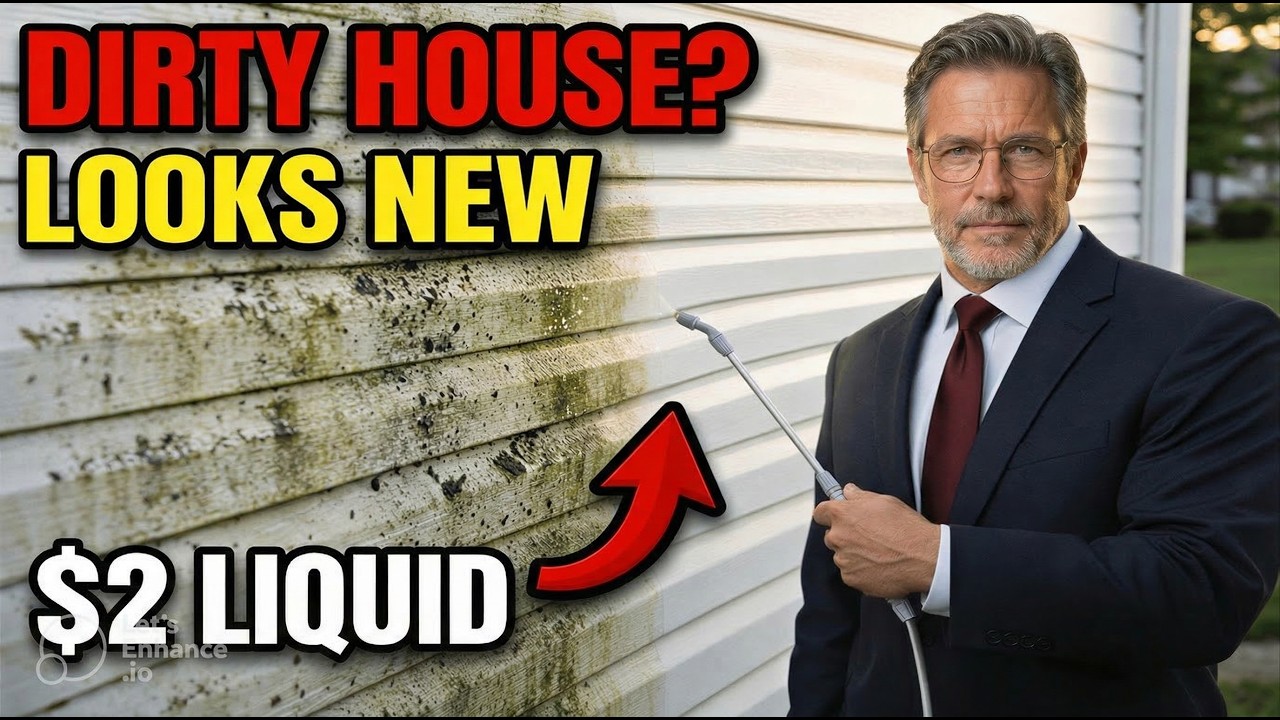 $2 Liquid Makes Your ENTIRE House Look BRAND NEW. No Painter. No Washer. They PRAYED You'd Forget