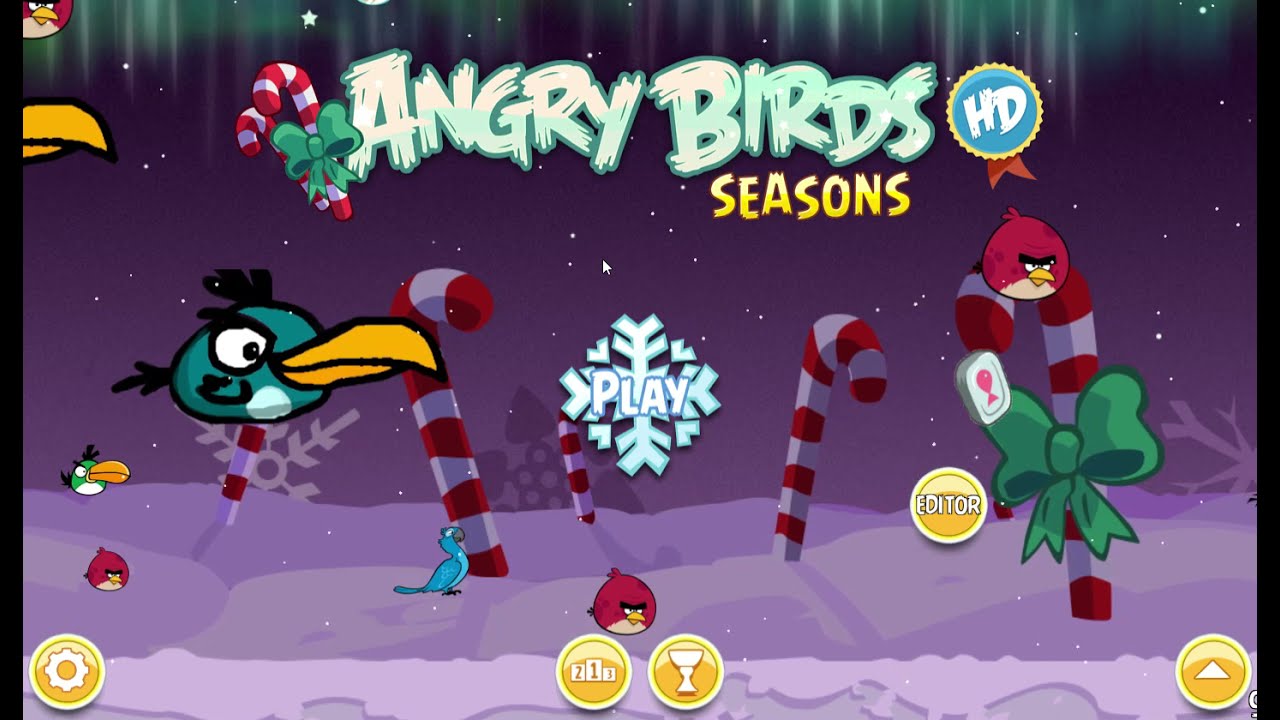 Angry Birds Seasons Revival Parte 1: ¡Pero que locura de mod!