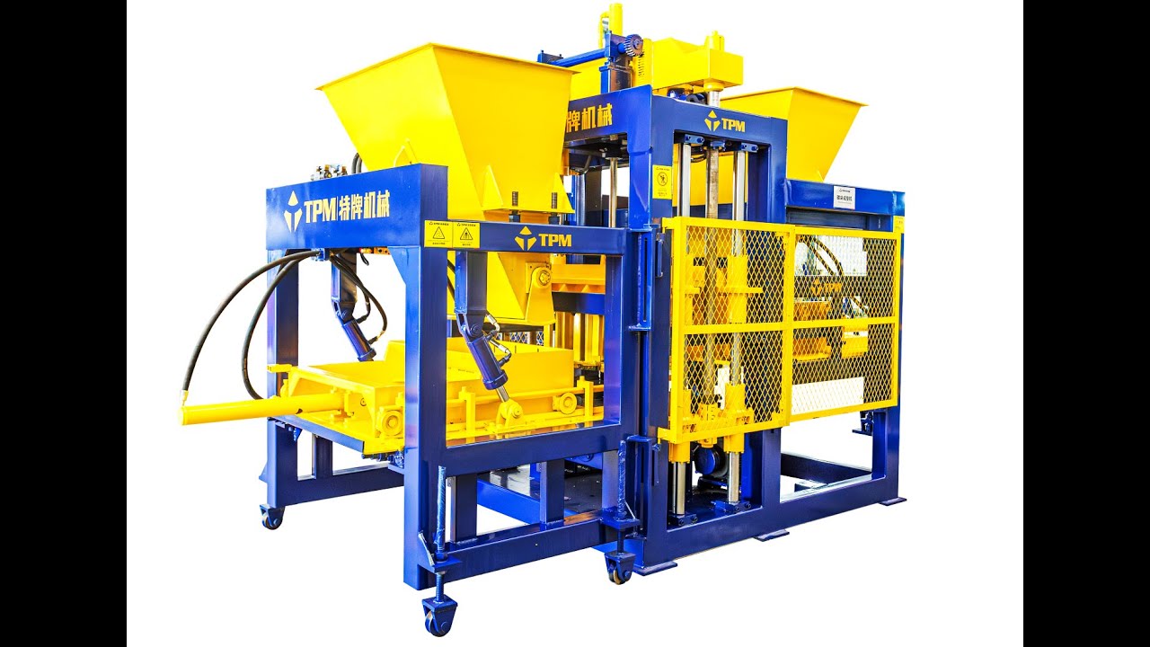 Another High-level TPM4000G Paver Block Machine Ready For Asian Customer