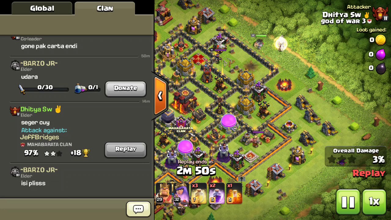 PUSH RANK COC - GIWIWI STRATS