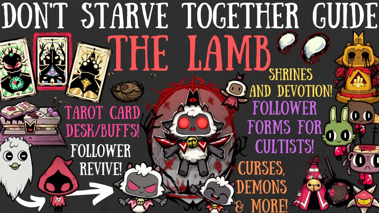 The Lamb Is Here! NEW Cult of The Lamb Character Update Mod - Don't Starve Together Guide