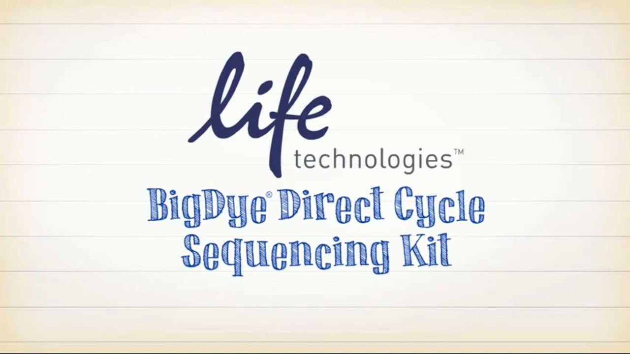 BigDye Direct Cycle Sequencing Kit
