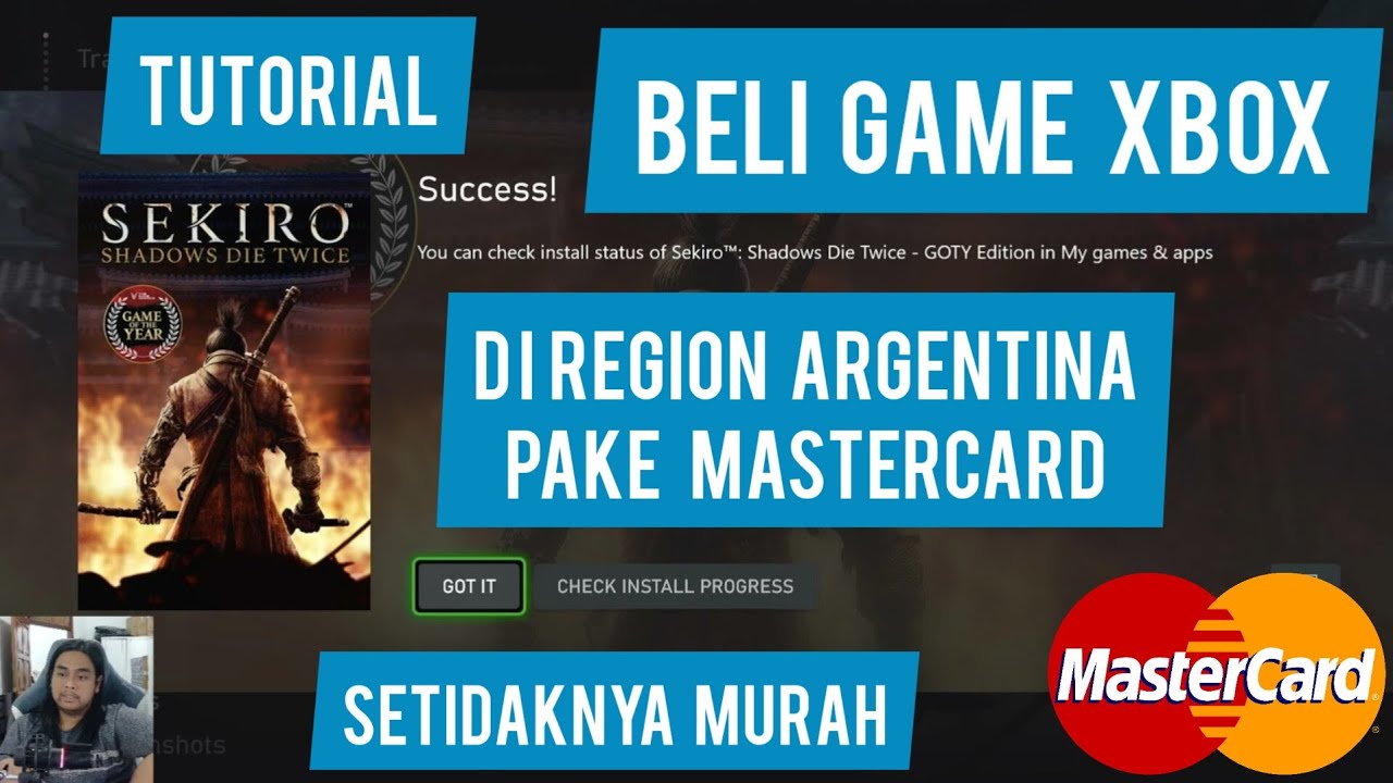 Tutorial Beli Game Xbox di Region Argentina Pake MasterCard