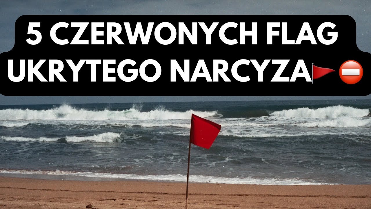NARCYZ UKRYTY👉5 CZERWONYCH FLAG UKRYTEGO NARCYZA🚩⛔️