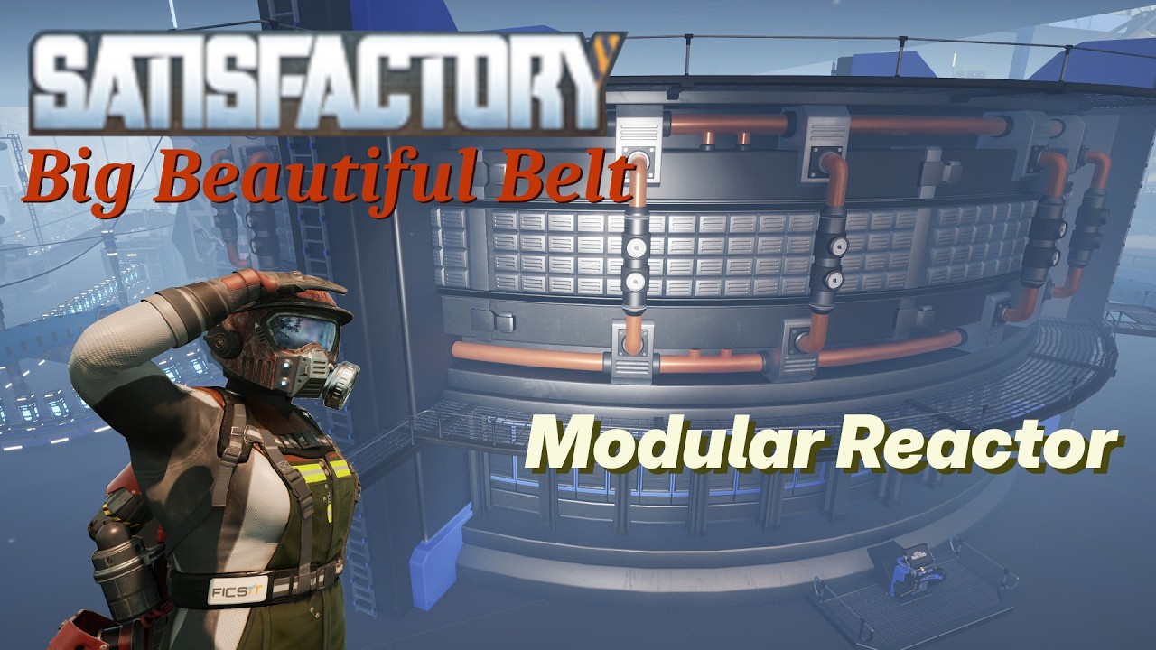 Satisfactory with Mods 018 | Modular Reactor