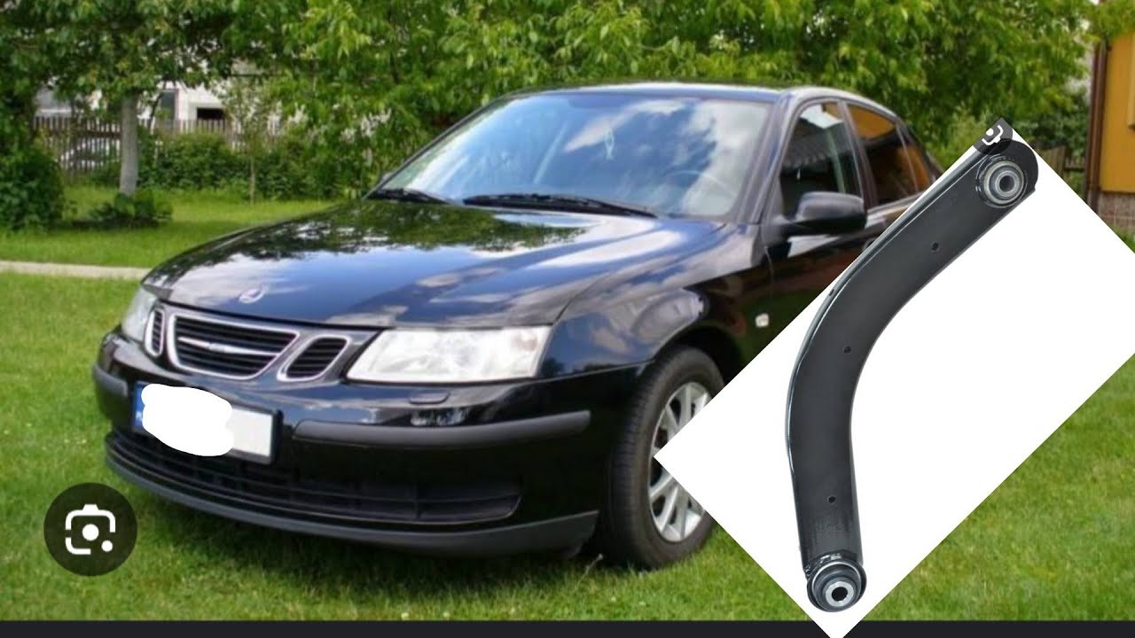 Jak wymienić wahacz tył Saab 9-3 tylny 93 wymiana wahacza tylnego