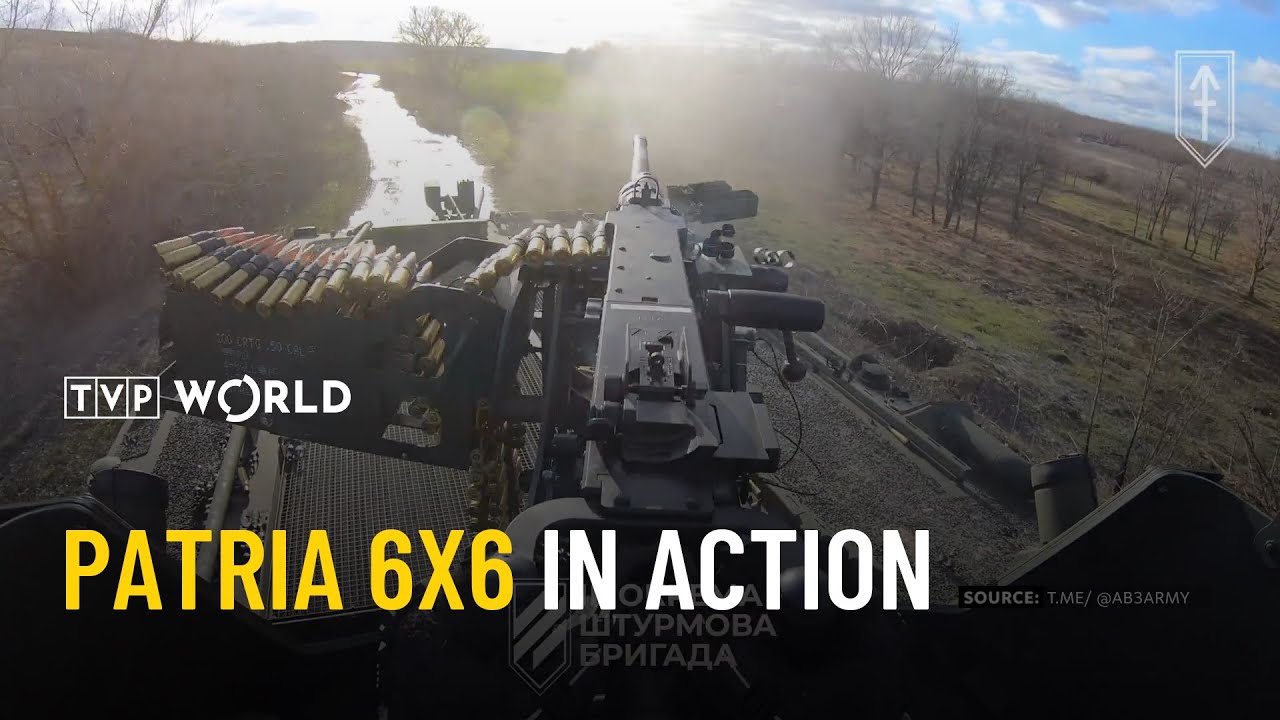 Ukraine’s 3rd Assault Brigade showcases the Patria 6x6 | Military Mind