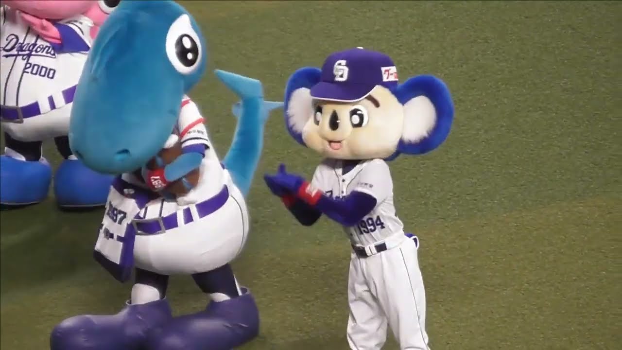 ドアラの爆笑珍プレー集2022①プロ野球・中日ドラゴンズマスコット
