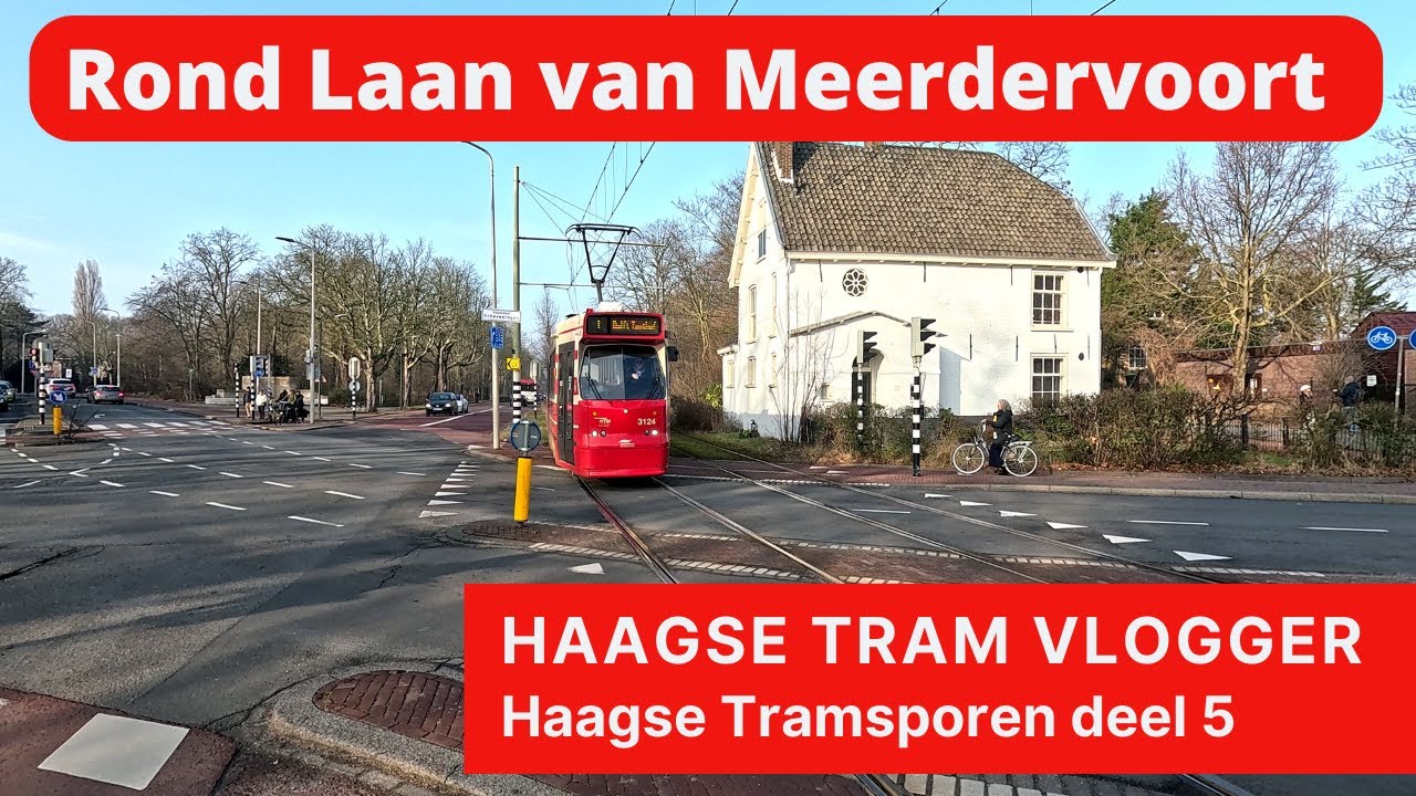 Haagse Tramsporen deel 5: & Duinoord langs tramlijn 17 & sporen van de HSM stoomtram, Vredespaleis