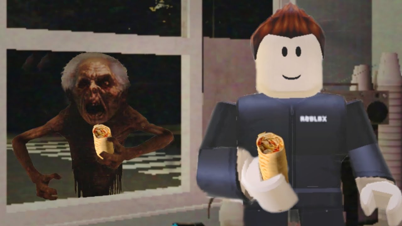 Selling Shawarma At Horror Place At Night