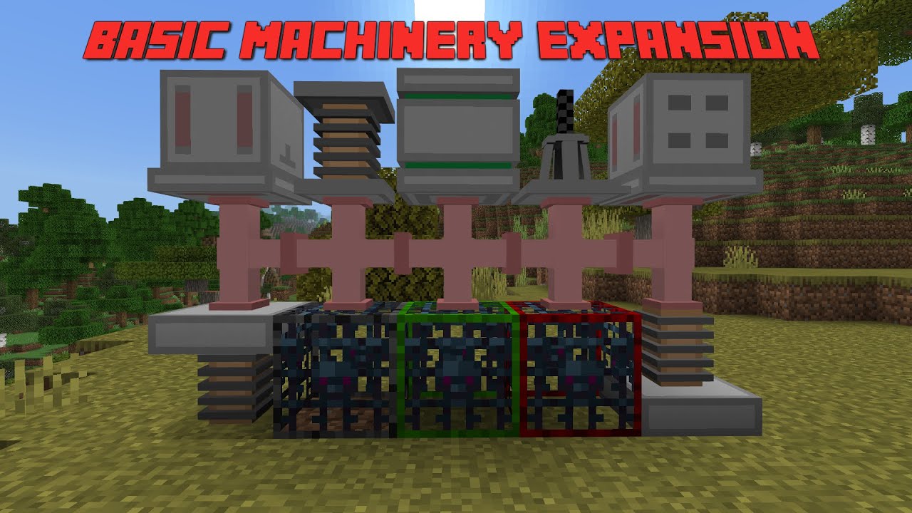 Basic Machinery Expansion Showcase - MCBE