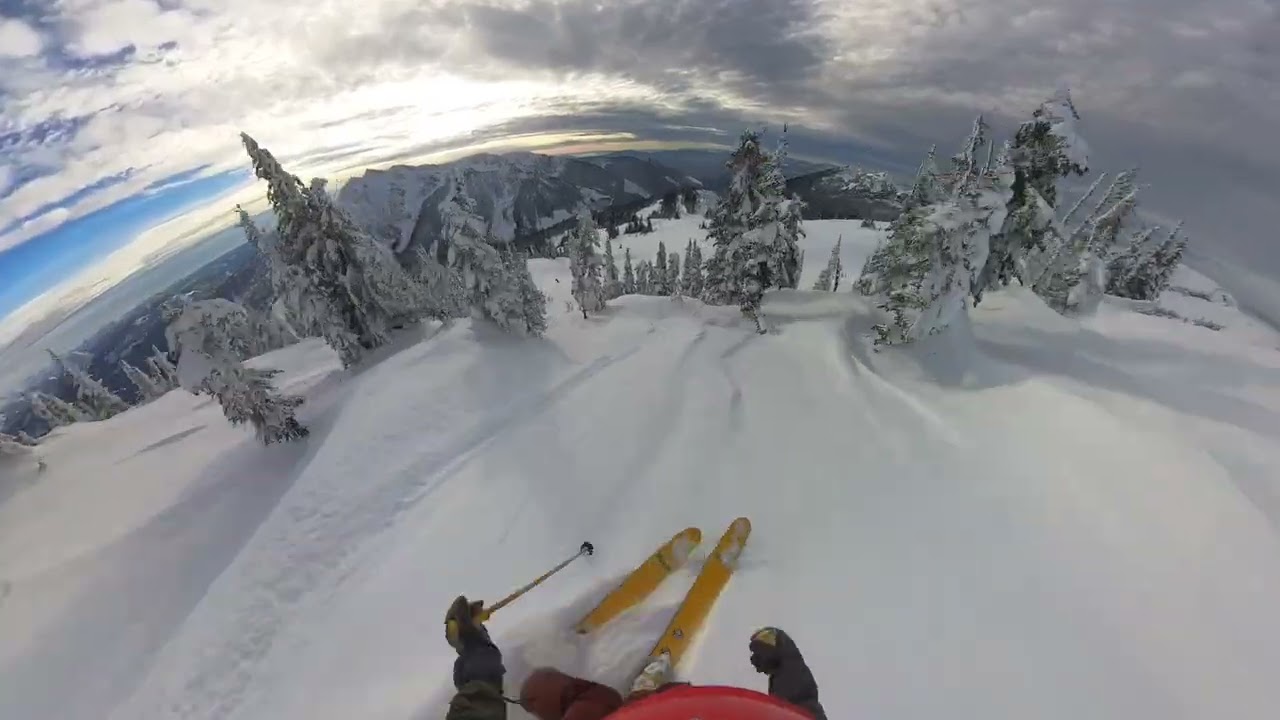 Mustang Powder Cat Skiing 12-31-2025