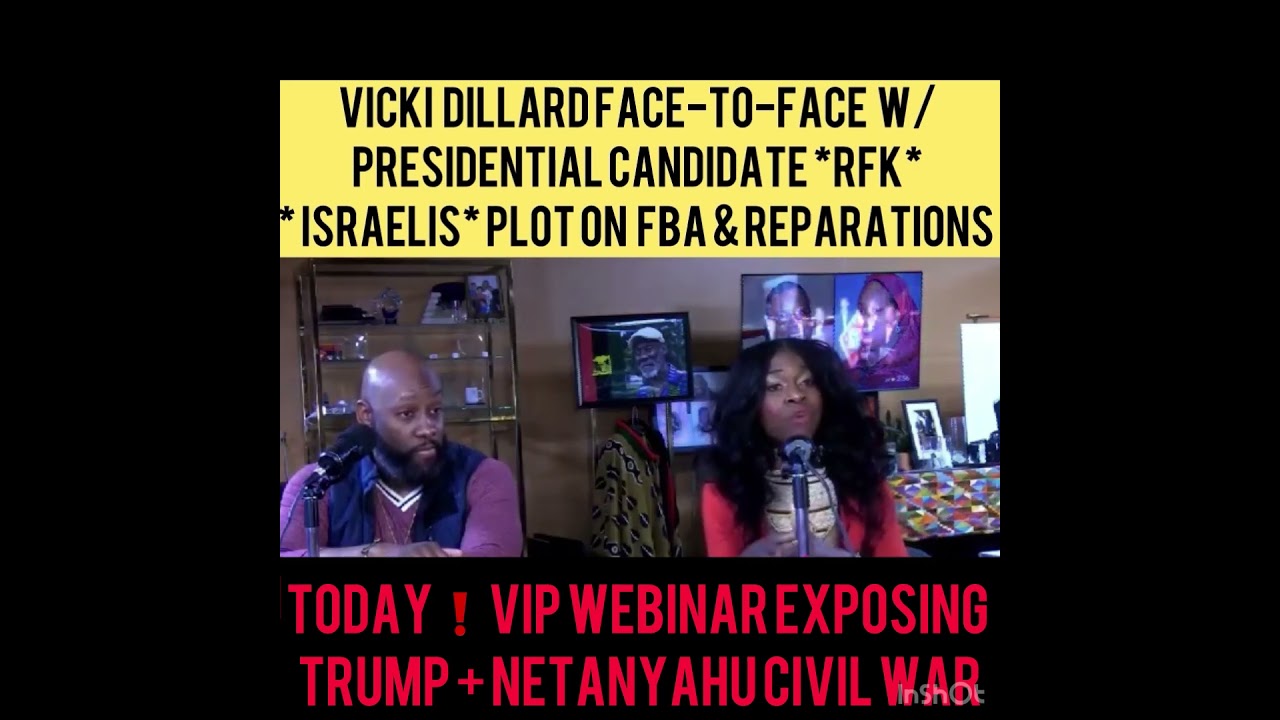 Vicki *WARNS* Robert F. Kennedy About Netanyahu&rsquo;s Plot Against FBAS 🚩VIP Webinar TODAY 9/15❗️