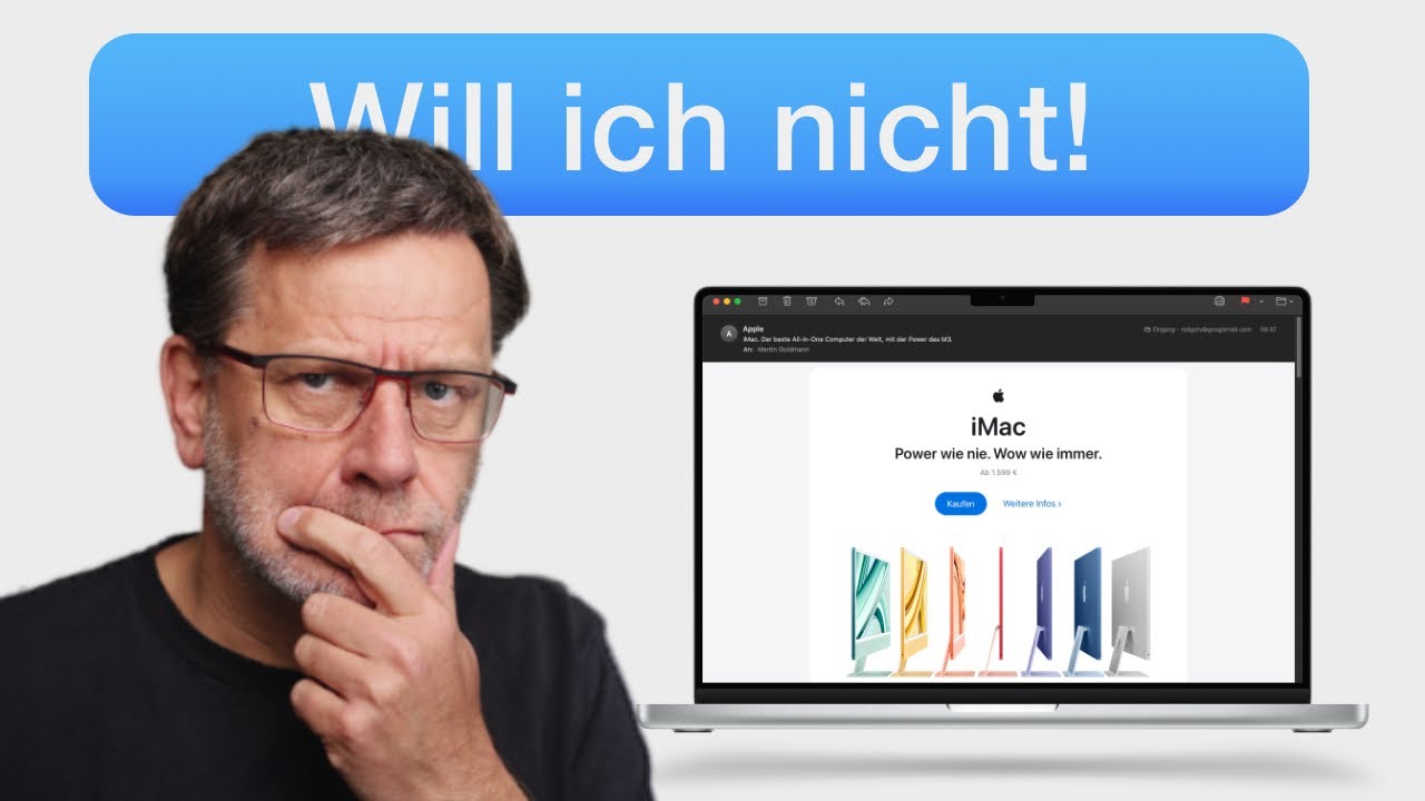 Der iMac ist am Ende! Da hilft auch der M3 nicht mehr.