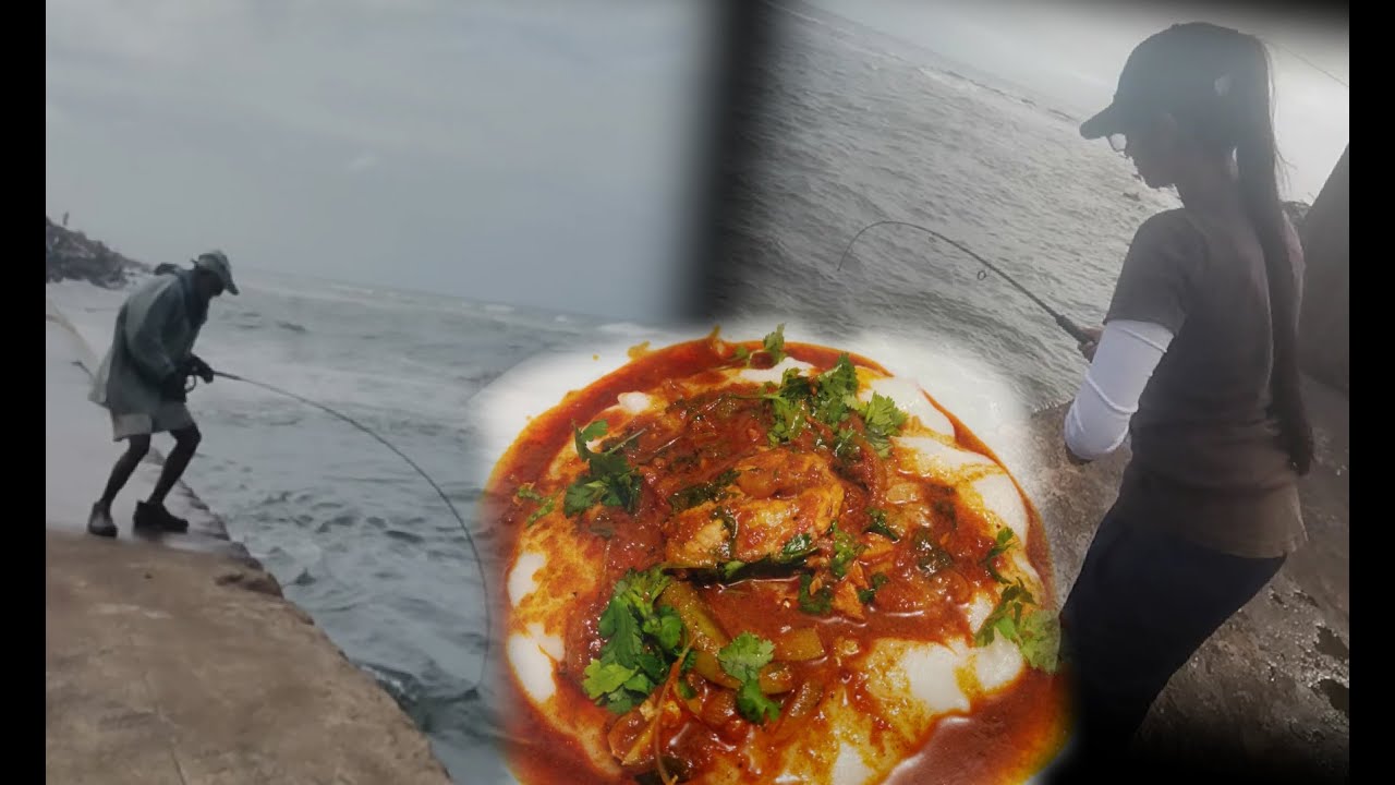 Catch & cook, Cuttings beach special fish curry 🥘🎣 🎣 🎣