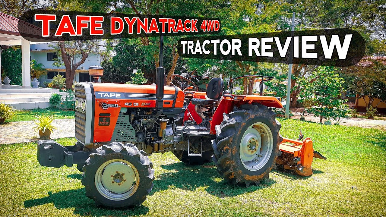 TAFE 45 DI DYNATRACK 4WD Agricultural Tractor Sinhala Review 2025 | Uciars weligatta | Sri Lanka