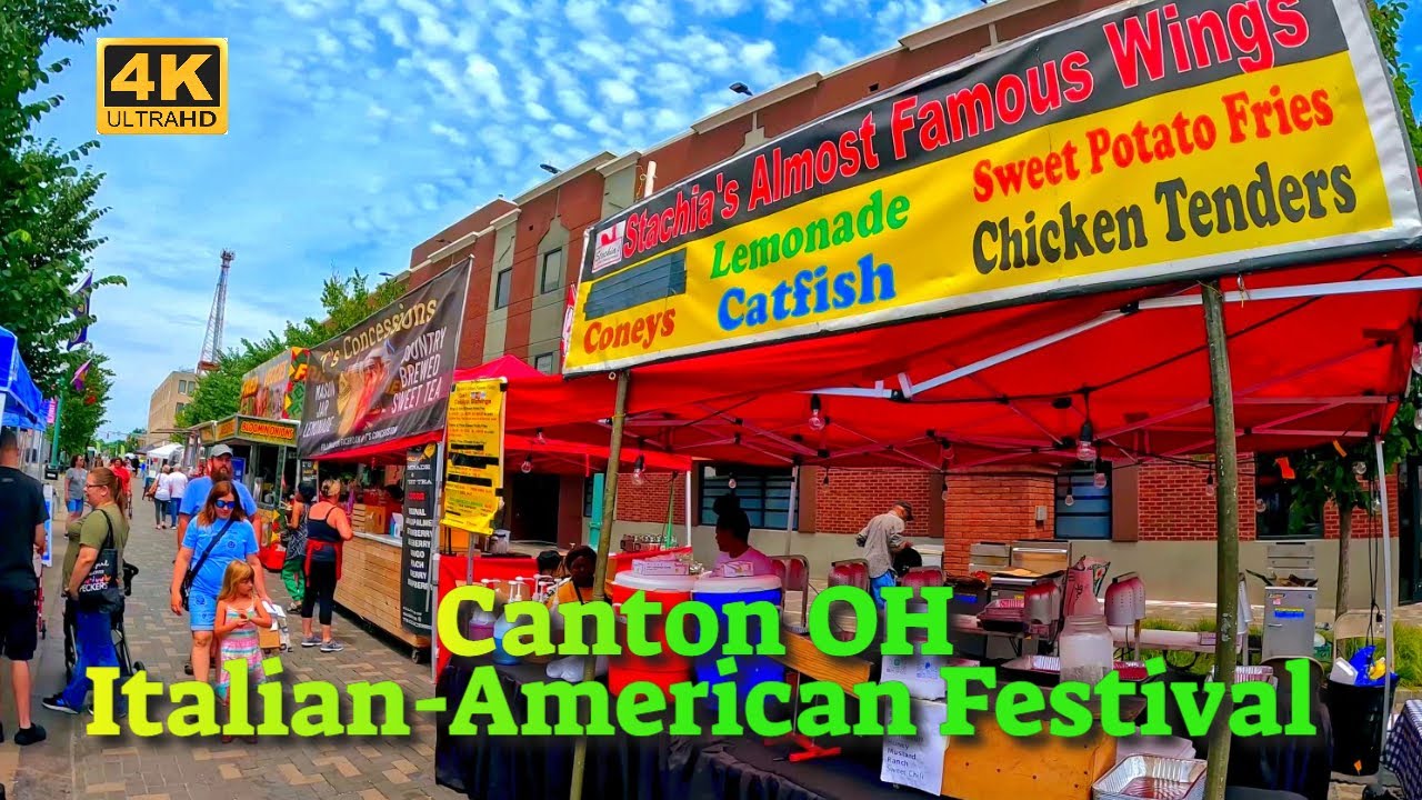 Canton Ohio - Start County Italian American Festival [4K]