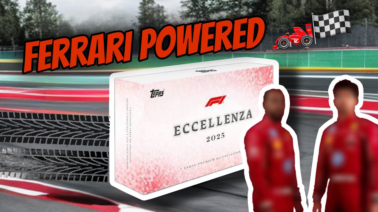 Ferrari history made!!. CRAZY pack luck. Topps F1 Eccellenza 25/26 #topps #f1 #ferrari