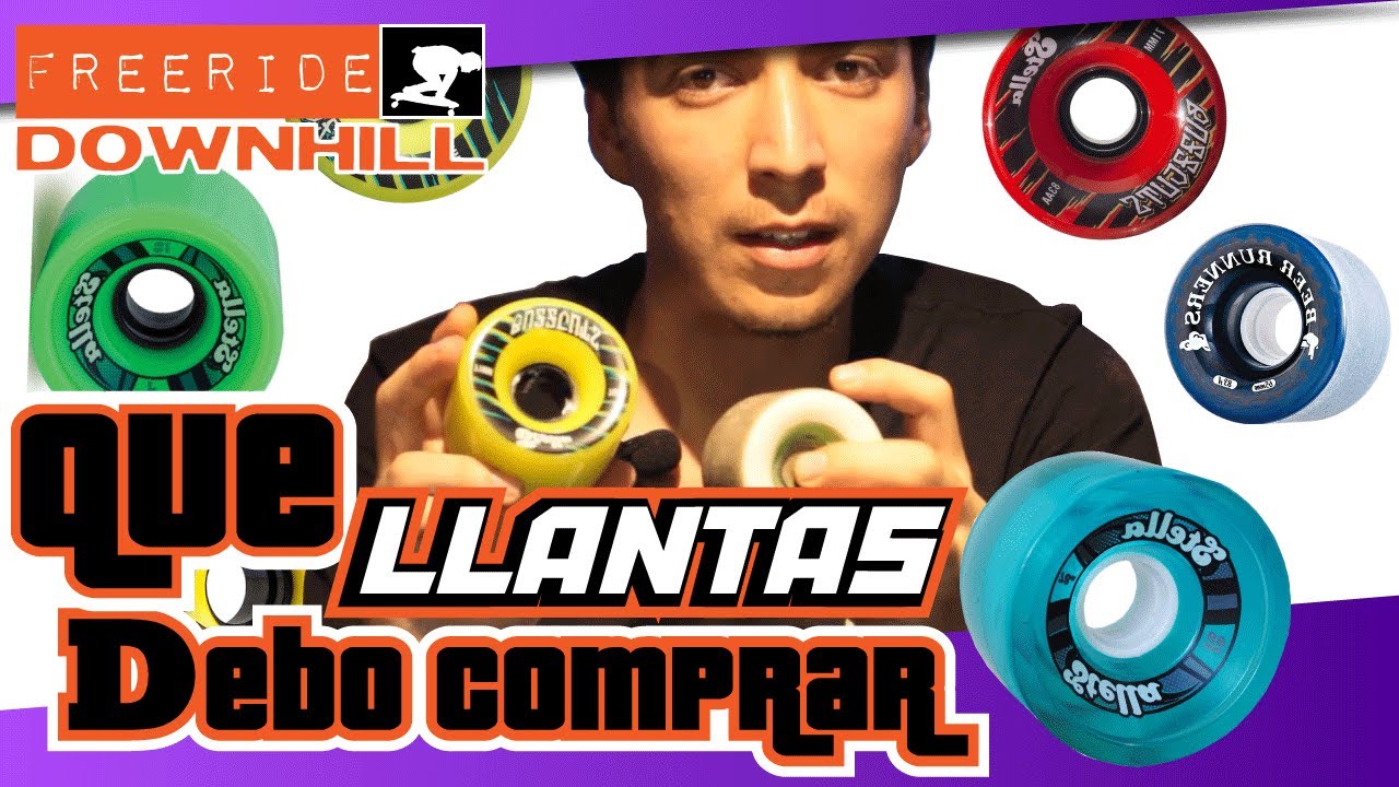 LONGBOARD QUE LLANTAS COMPRAR (Freeride Downhill Cruising)