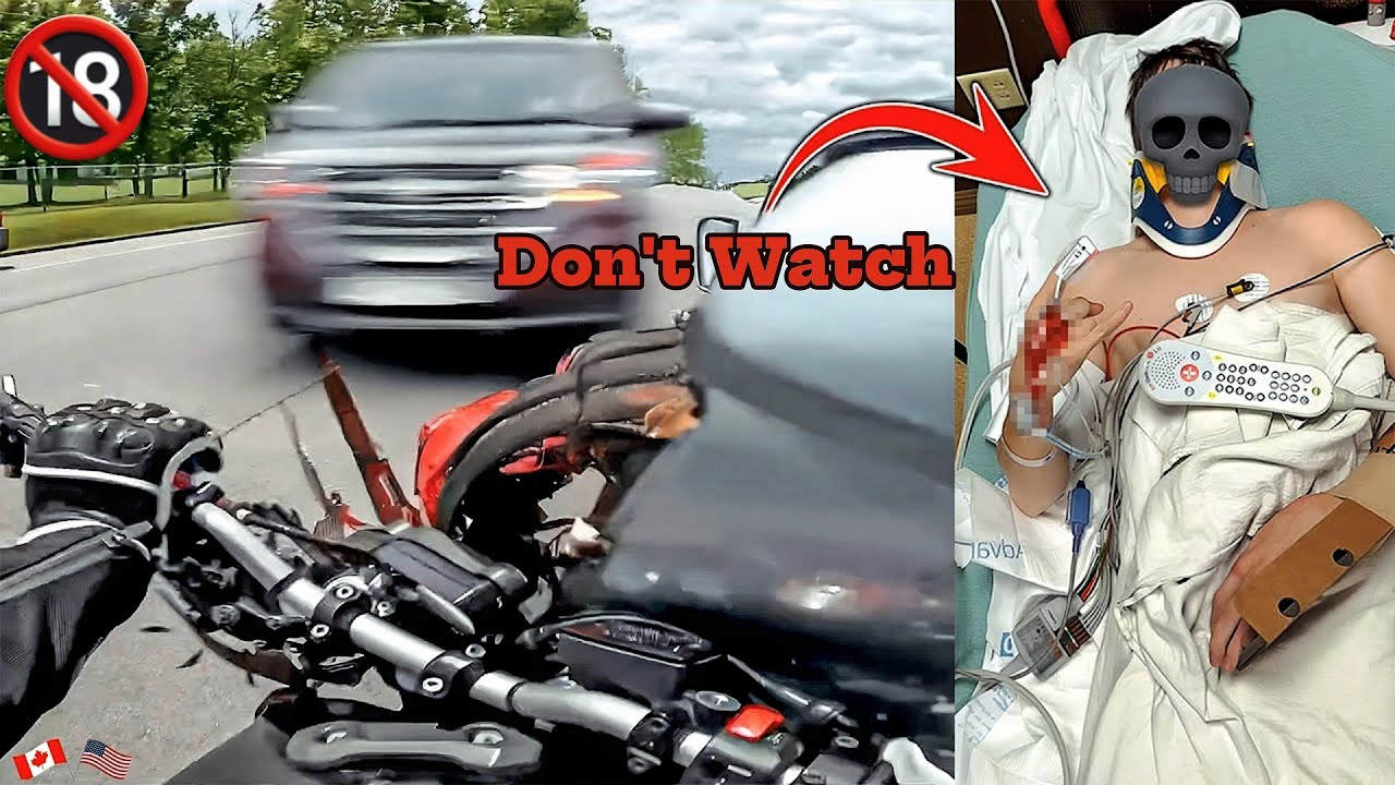 Shocking Motorcycle Accidents | Dead Or Alive