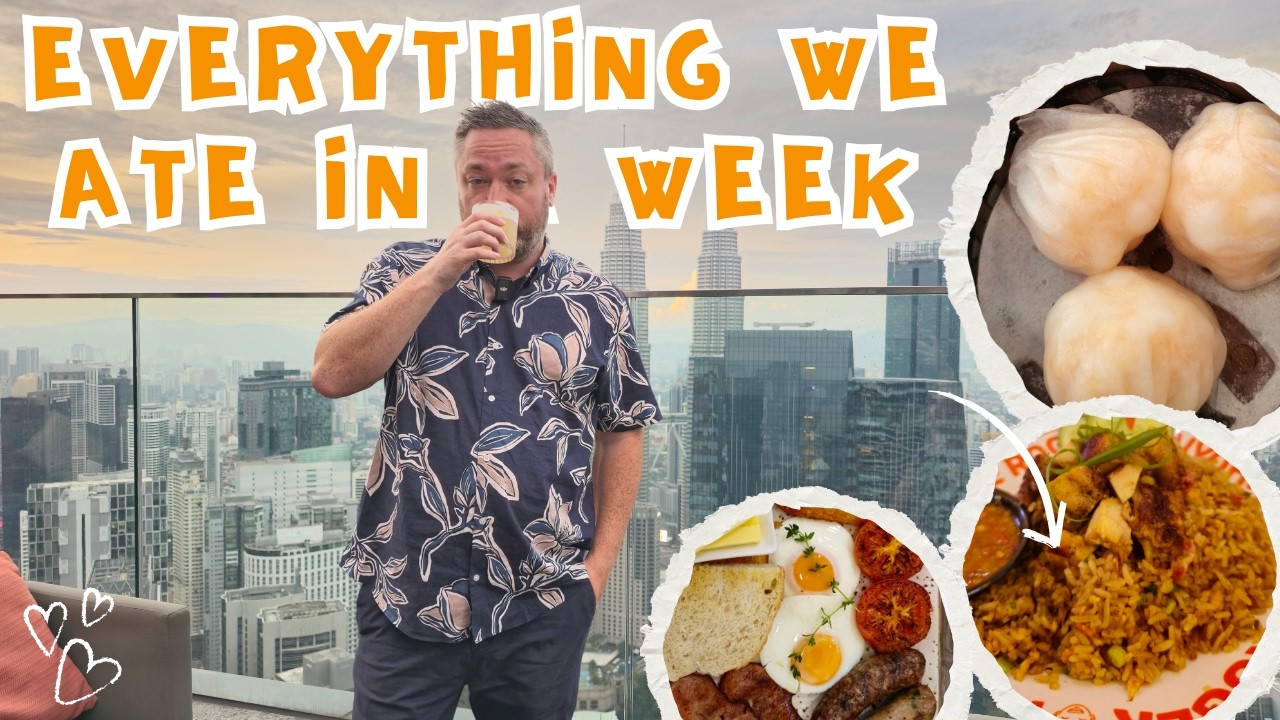 SHOCKED at the Prices of Food in Kuala Lumpur - EVERYTHING We Ate in 7 Days 🇲🇾