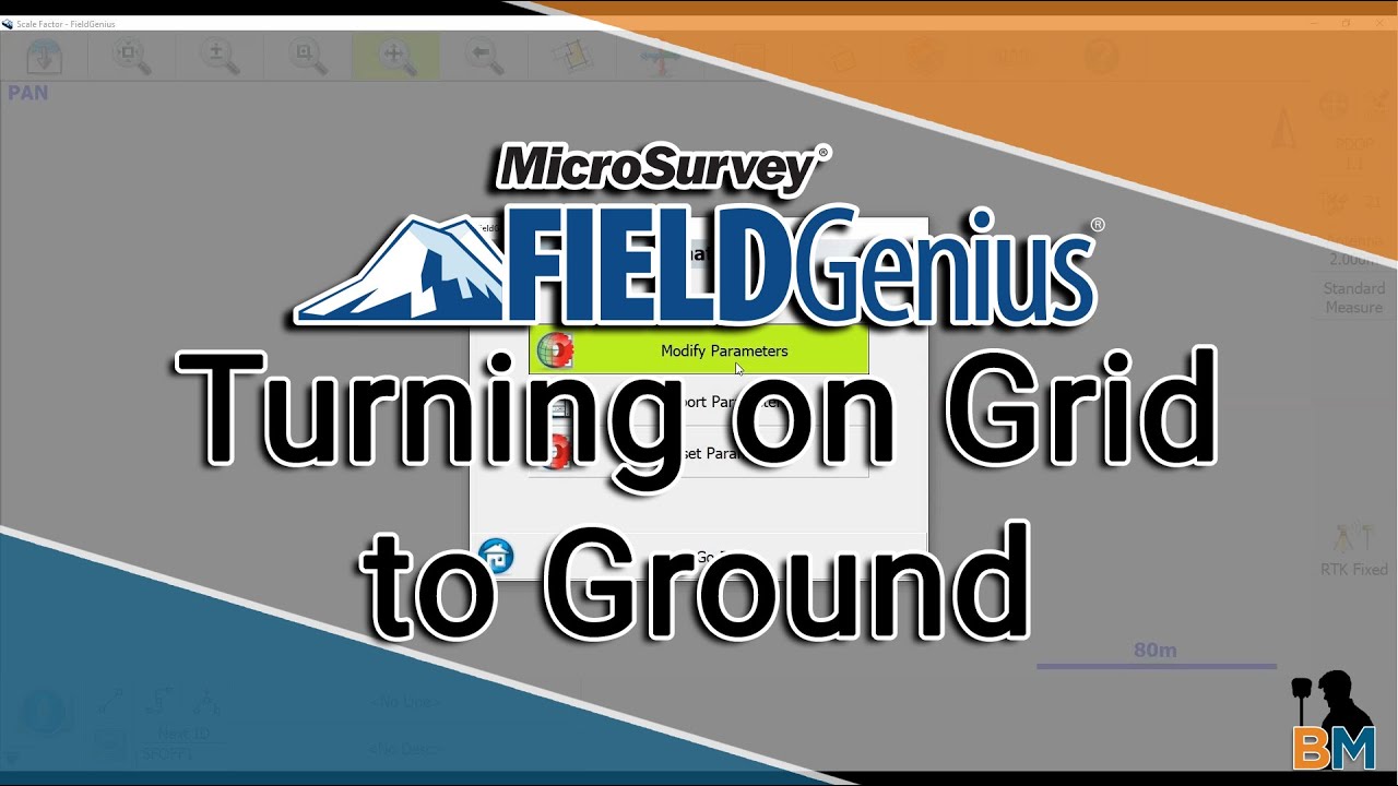 MicroSurvey How To: Turning on Grid to Ground | Bench Mark