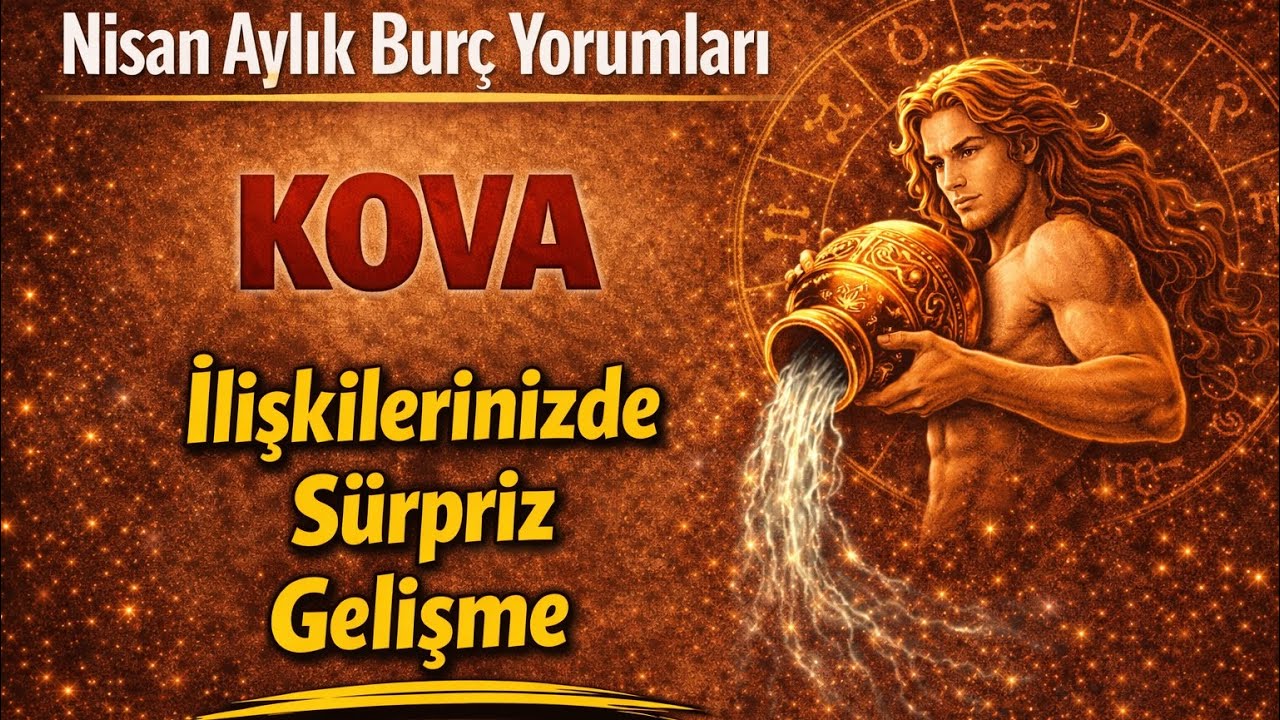 Kova Burcu - Yükselen Kova - Nisan Aylık Burç Yorumları