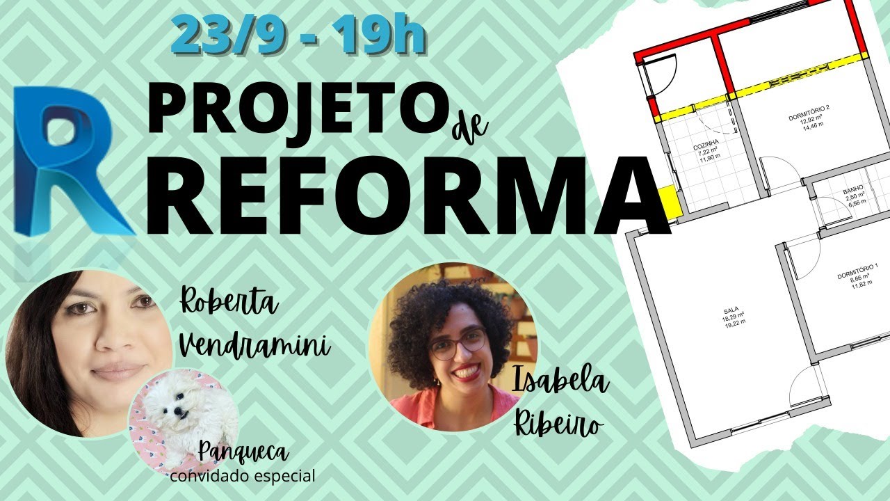 SuperLIVE Revit 2021 - PROJETOS DE REFORMA - 23/09 às 19h