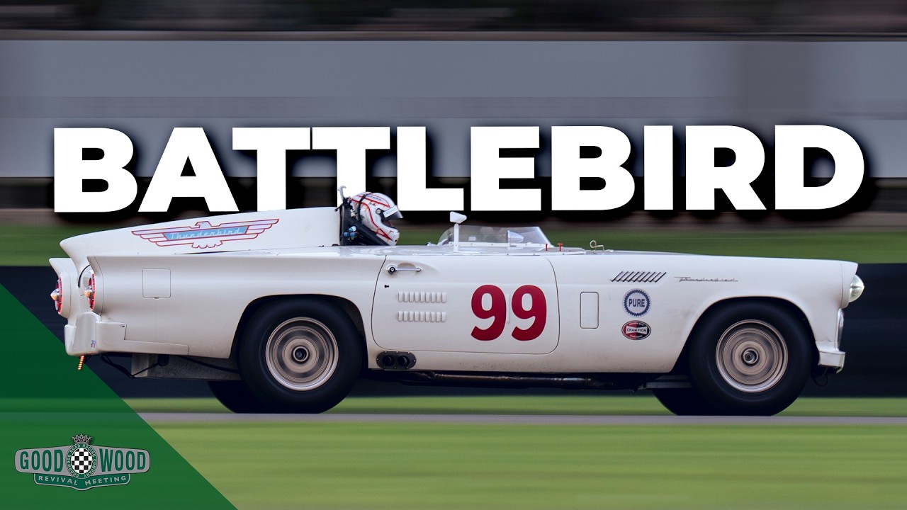 Встречайте 7-литровый таран | Ford Battlebird 1957 года | Возрождение Гудвуда