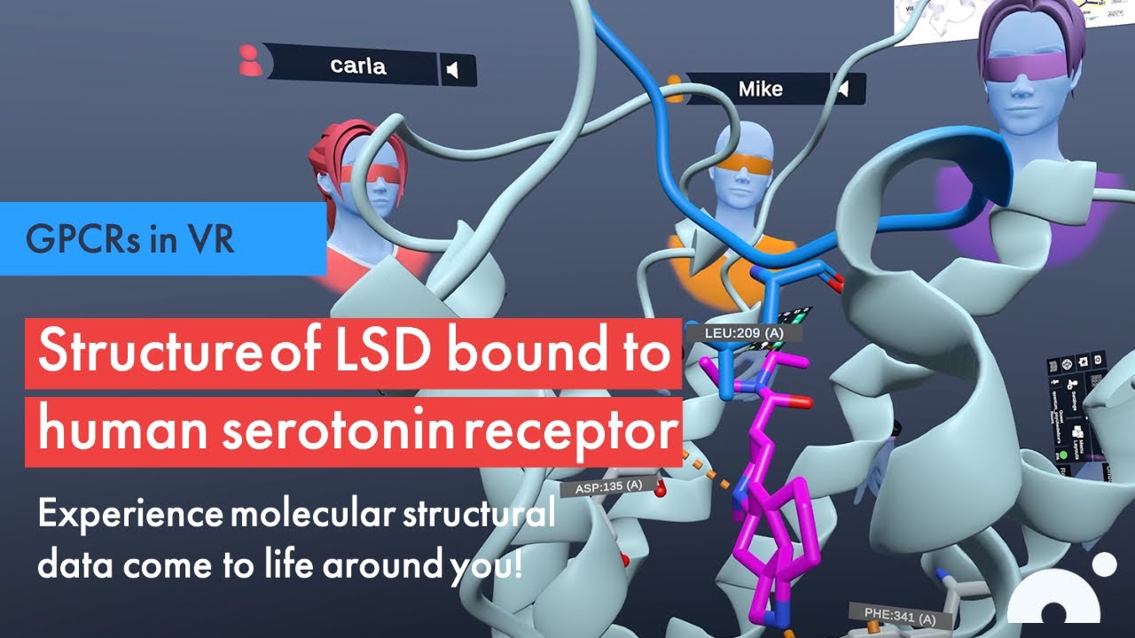 GPCRs in VR: Psychedelic! Structure of LSD bound to human serotonin receptor
