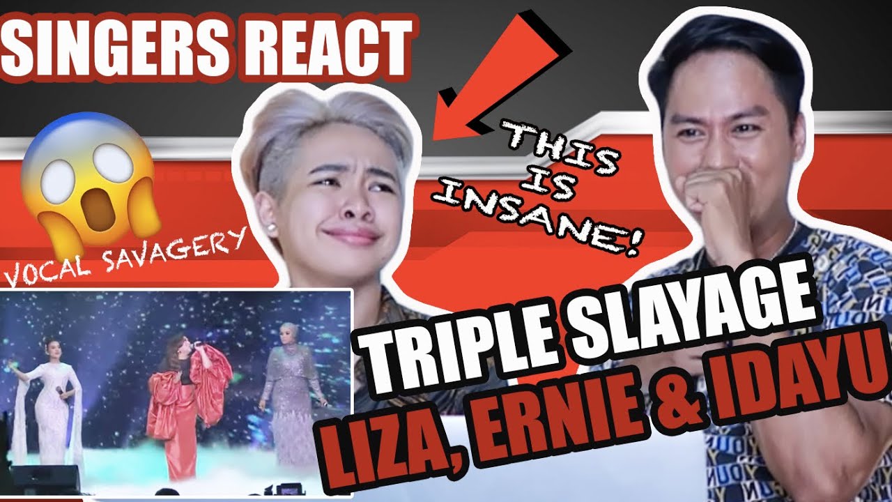 SINGERS REACT to Liza Hanim, Ernie Zakri & Idayu - Juara Dusta, Kepuraanmu, Sumpah | ABPBH32
