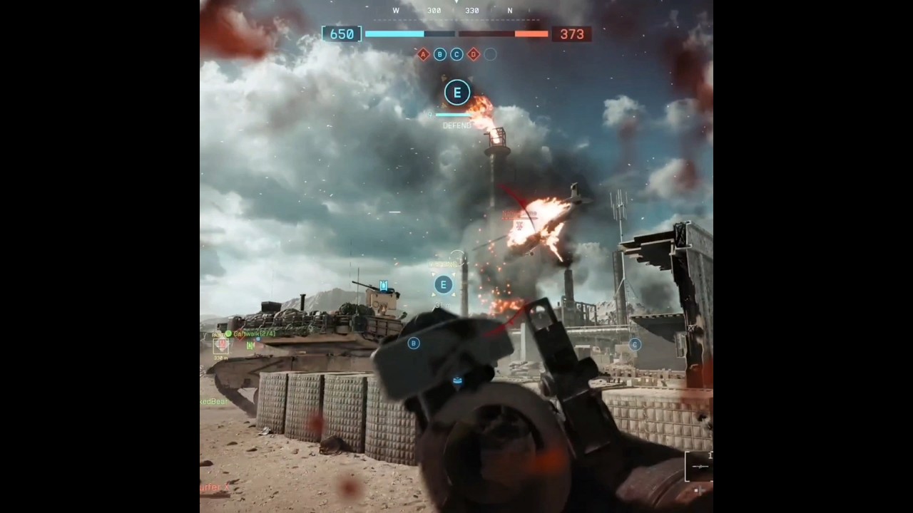 Battlefield 6. RPG Helicopter Takedown. #battlefield #gameplay #clips #xbox #bf6