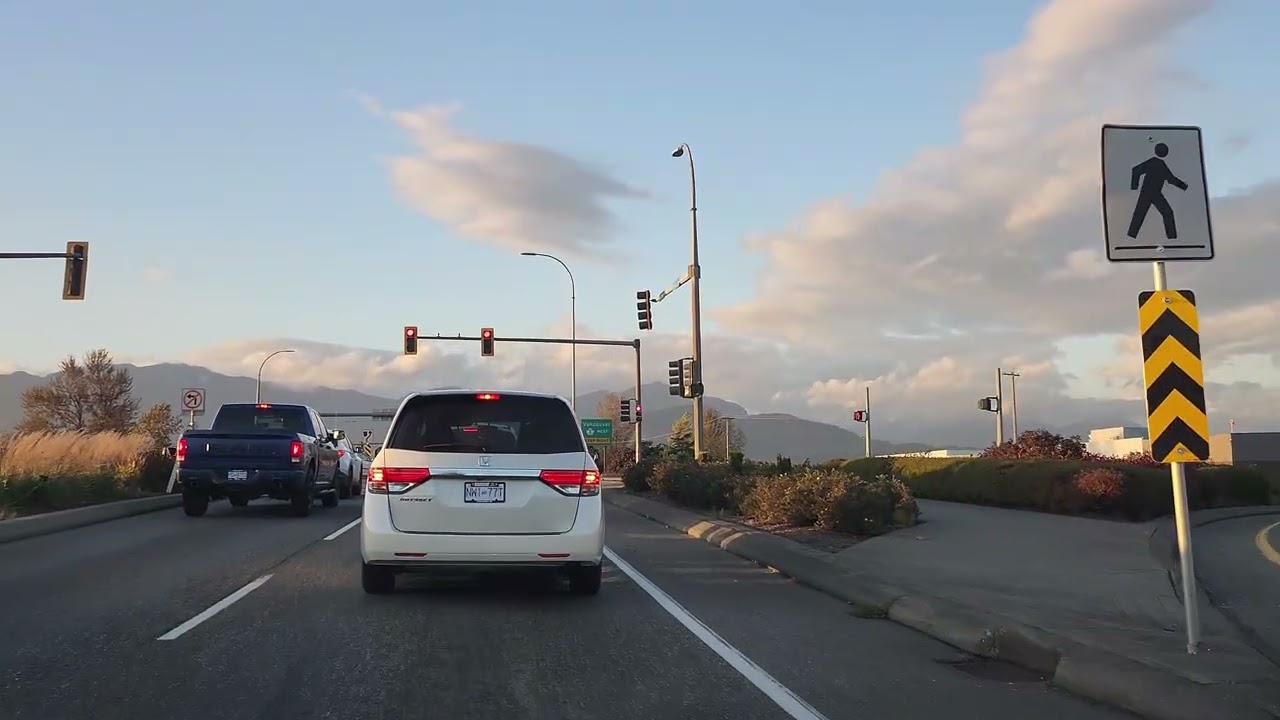 Canadian City: Chilliwack, BC. Driving from Sardis to Downtown - 2025.10.17