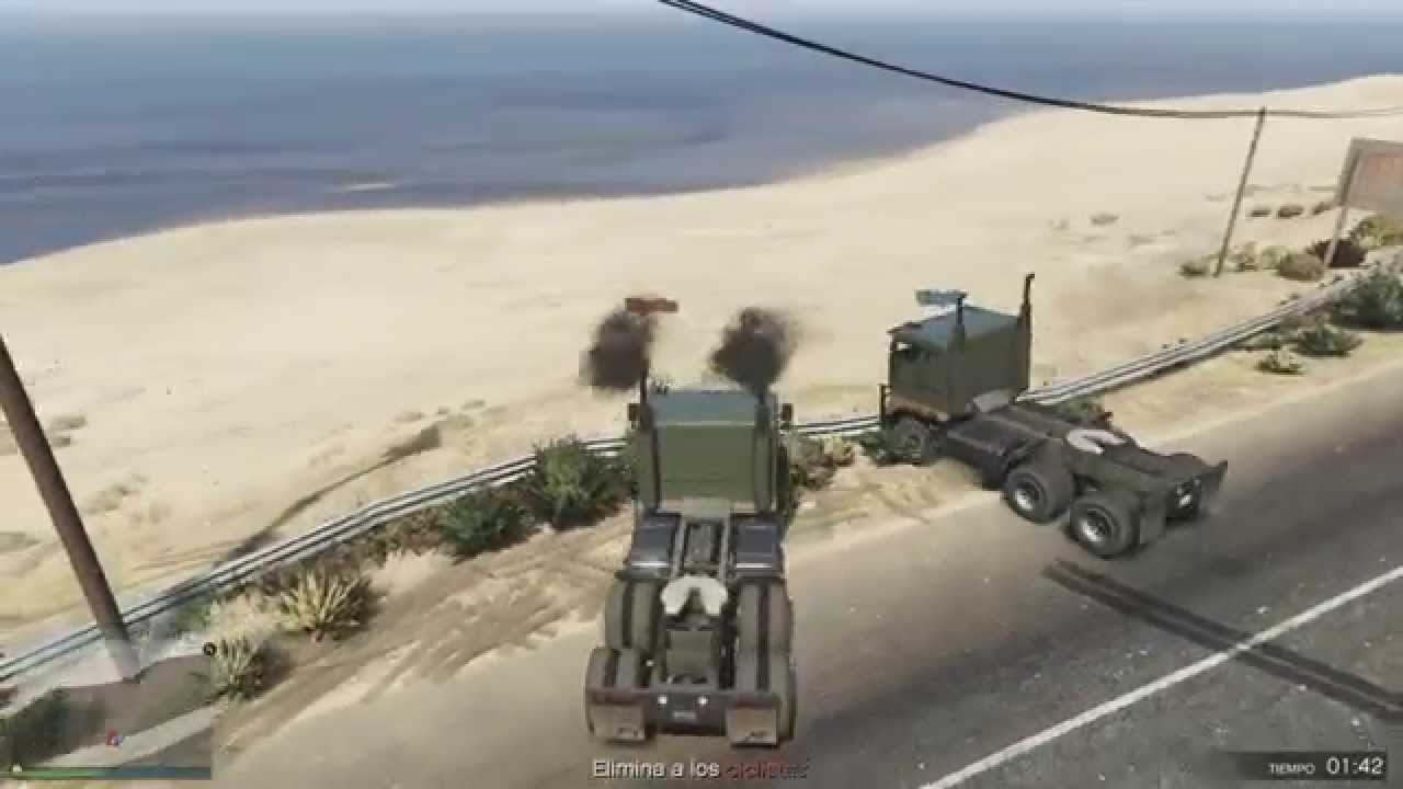 GTA V CAMIONES VS BICICLETAS #3, EL EQUIPO PERFECTO!! RÁPIDO Y SENCILLO! xFaRgAnx
