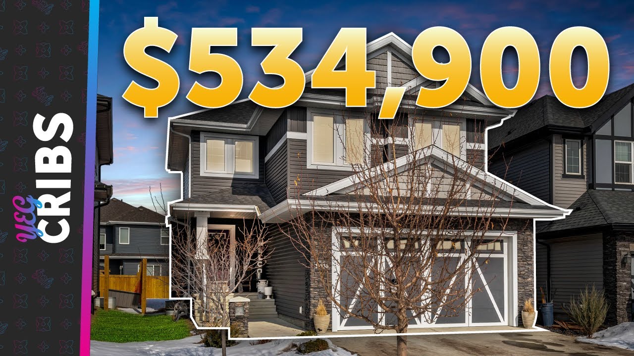 Edmonton Real Estate - Inside a Modern Home in Trumpeter Edmonton - Moving to Edmonton