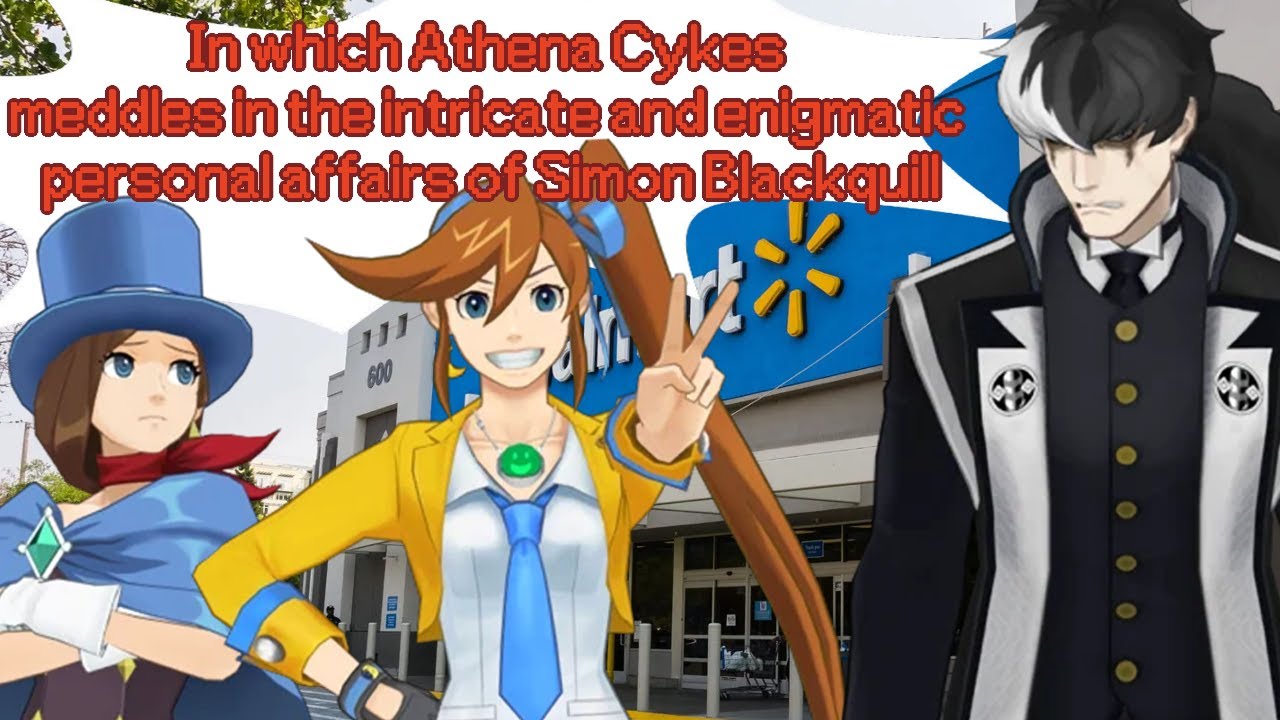 athena cykes meddles in simon blackquill's personal affairs (objection.lol)