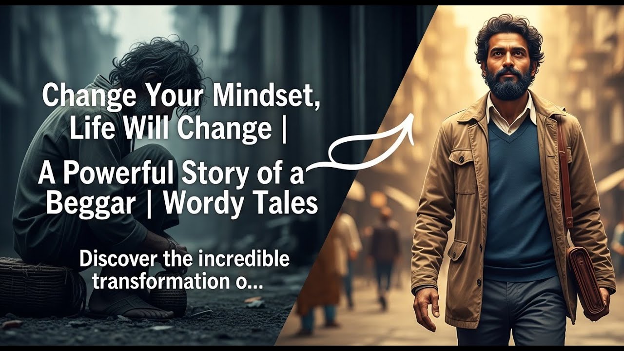 Change Your Mindset, Life Will Change | A Powerful Story of a Beggar | Wordy Tales