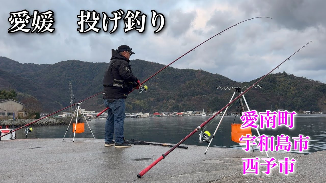 愛媛投げ釣り…①愛南町②宇和島市③西予市