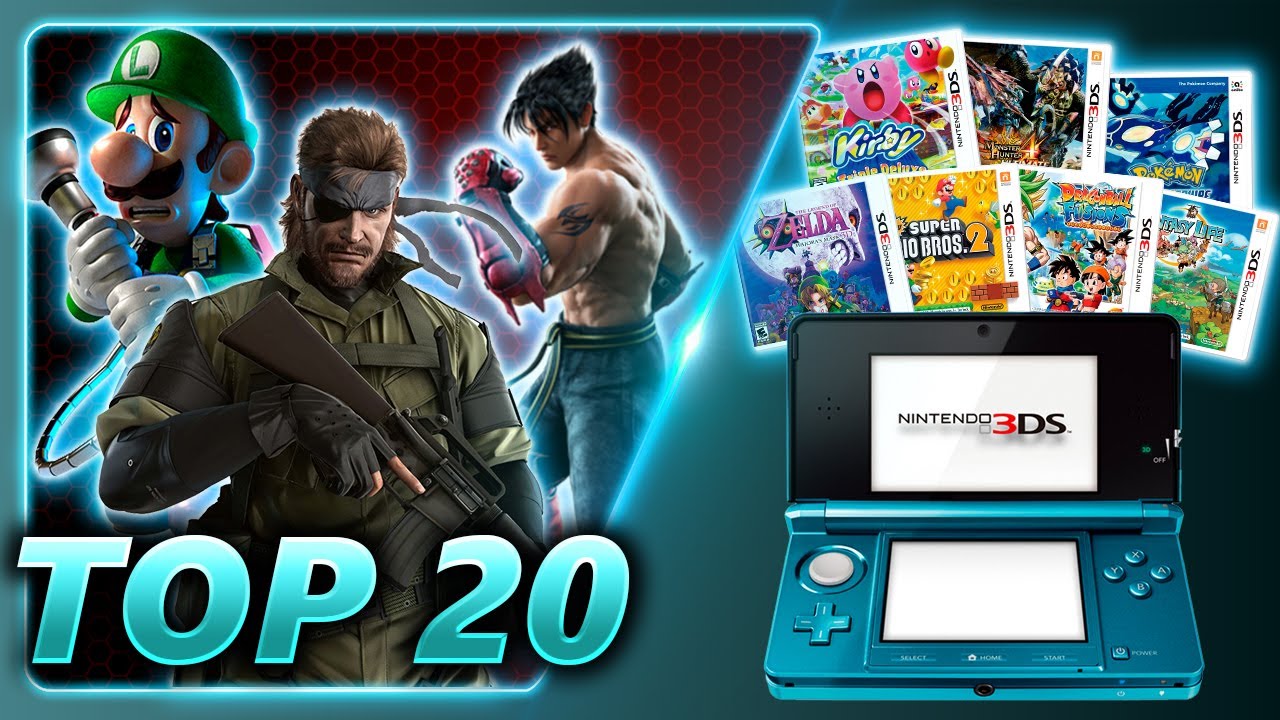 TOP Otros 20 Mejores Juegos del Nintendo 3DS (N3DS)