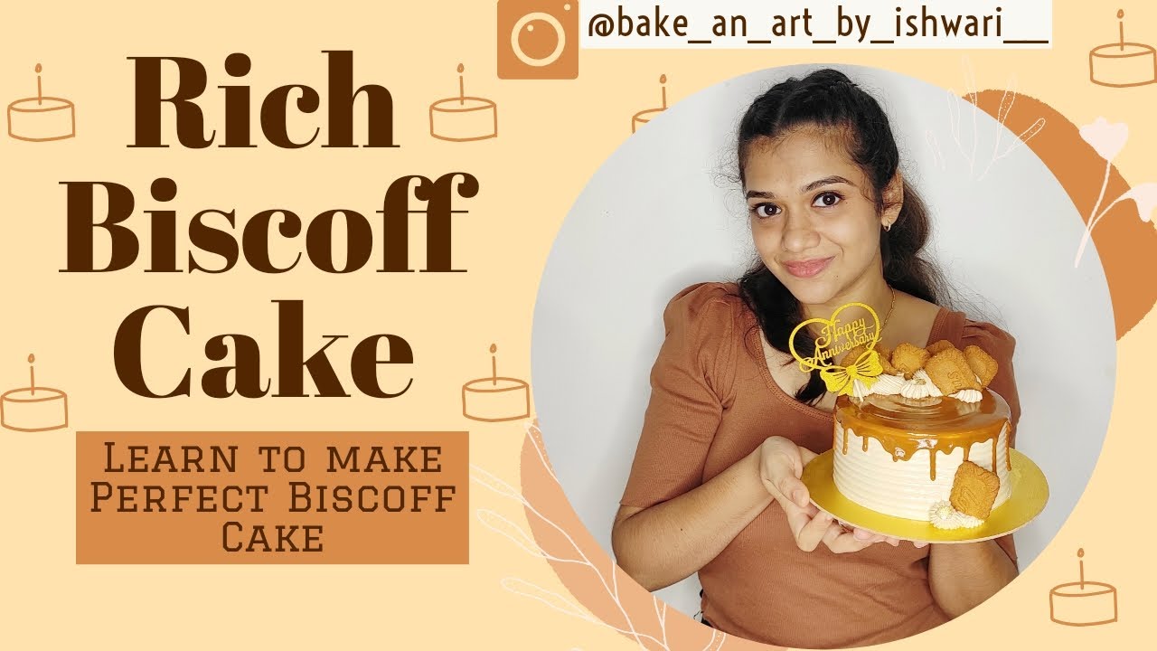 Learn to make Biscoff Cake with Detailed Information ✨ Rich lotus biscoff ✨ Perfect Cake Making ✨