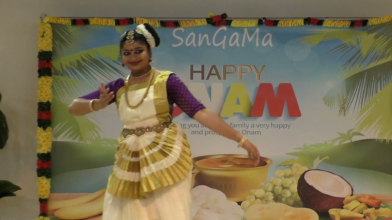 Mohiniyattam -Karukare Karmukil  By Kalamandalam Supriya Sudhakar- San Francisco Bay Area