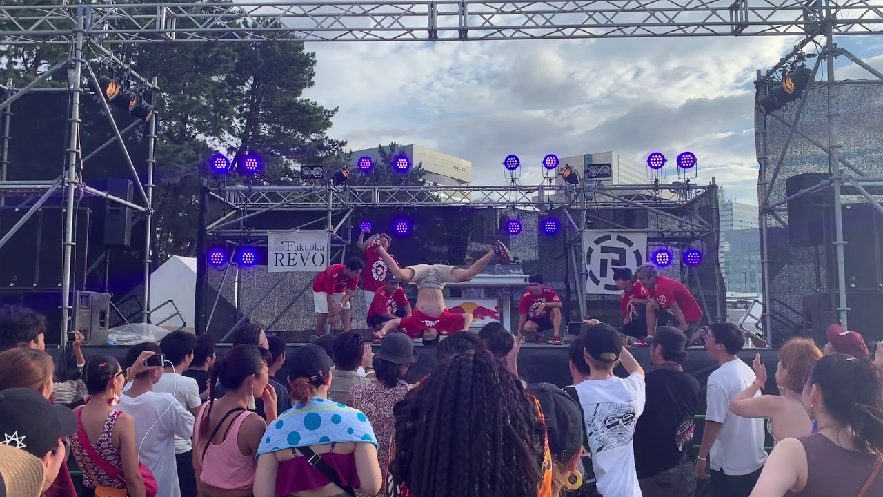 九州男児新鮮組 後半 (ゲスト ) Fukuoka REVO Beach Fes 2019/8/13@百道浜